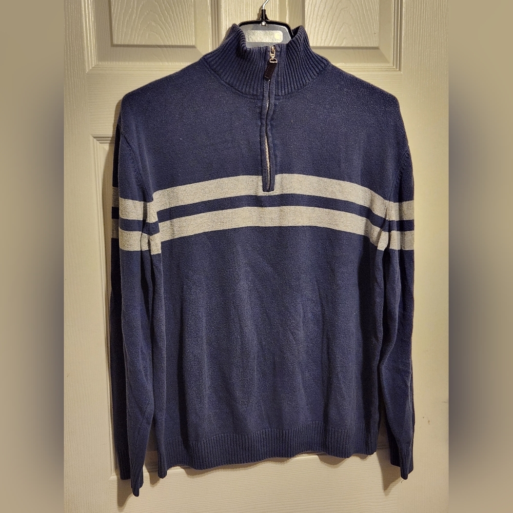 Weatherproof men size XL 1/4 zip long sleeve sweater
